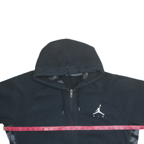 Jordan Men's Black XL Full Zip Fleece Hoodie Sweatshirt