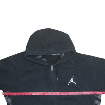 Jordan Men's Black XL Full Zip Fleece Hoodie Sweatshirt