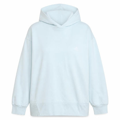Adidas Womens Blue 3XL Pullover Hoodie Cotton Blend