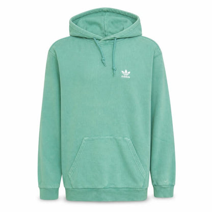 Adidas Men’s Green Pullover Hoodie Size S Regular Fit Fleece