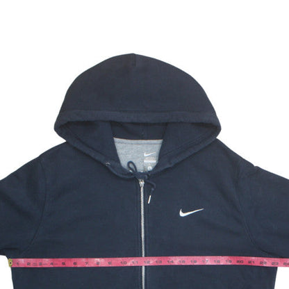 Nike Men's Blue Full Zip Hoodie L Fleece Sportswear Sweatshirt