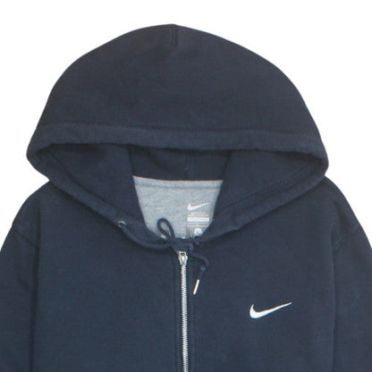 Nike Men's Blue Full Zip Hoodie L Fleece Sportswear Sweatshirt