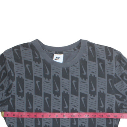 Nike Men's Grey XS Graphic Print Sports T-Shirt