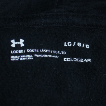 Under Armour Women's Black Pullover Hoodie Size L ColdGear Fleece