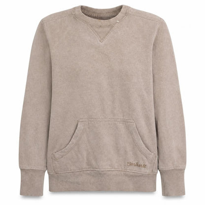 Carhartt Womens Beige Pullover Sweatshirt XS Cotton Blend Casual
