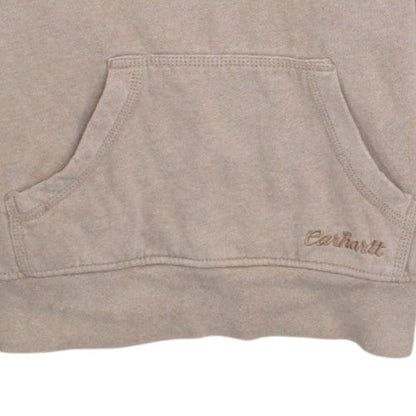 Carhartt Womens Beige Pullover Sweatshirt XS Cotton Blend Casual