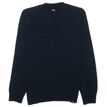 Dickies Men's Black Medium Crew Neck Cotton Sweatshirt