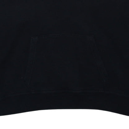 Adidas Womens Black Size 14 Pullover Hoodie with Stripe Detail
