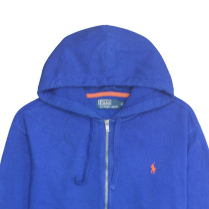 Polo Ralph Lauren Men’s Blue XL Full Zip Hoodie Sweatshirt