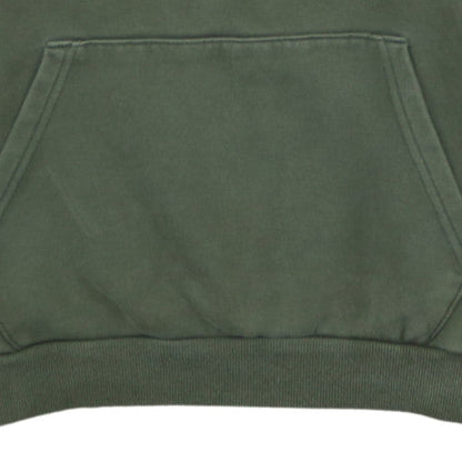 Puma Men’s Green Pullover Hoodie L Fleece Logo Sportswear