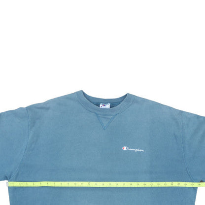 Champion Men’s Blue XXL Crew Neck Pullover Sweatshirt