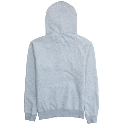 GANT Men’s Grey Pullover Hoodie L Regular Fit Embroidered USA Logo