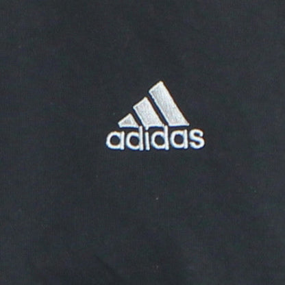 Adidas Men's Black Crew Neck Sweatshirt Size L Classic Pullover