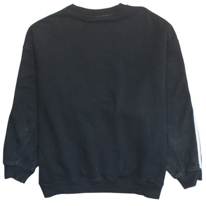 Adidas Womens Black Size 14 Crew Neck Pullover Sweatshirt