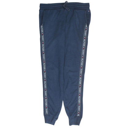 Tommy Hilfiger Men's Blue Jogger Sweatpants L Logo Tape Casual