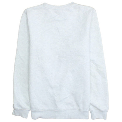 Ellesse Boys Grey Crew Neck Pullover Sweatshirt 13-14 Years Logo Print