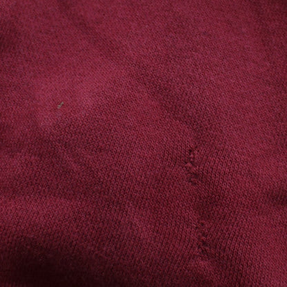 Nike Mens Red Full Zip Hoodie Size L Fleece Sweatshirt