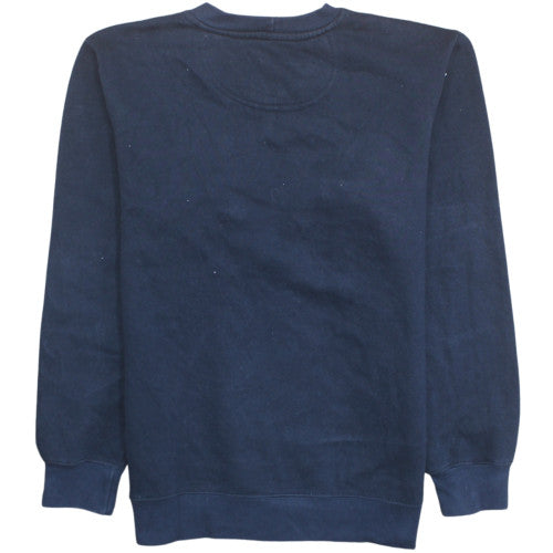 Carhartt Mens Blue Pullover Sweatshirt S Classic Fit Crew Neck