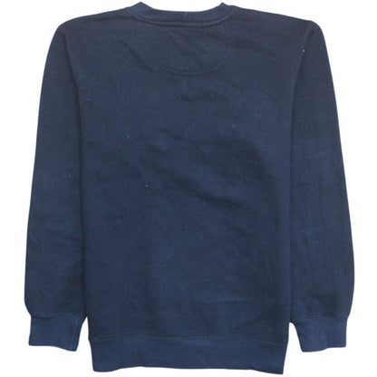Carhartt Mens Blue Pullover Sweatshirt S Classic Fit Crew Neck
