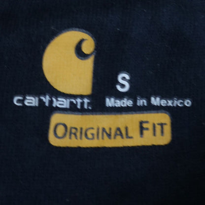 Carhartt Mens Blue Pullover Sweatshirt S Classic Fit Crew Neck
