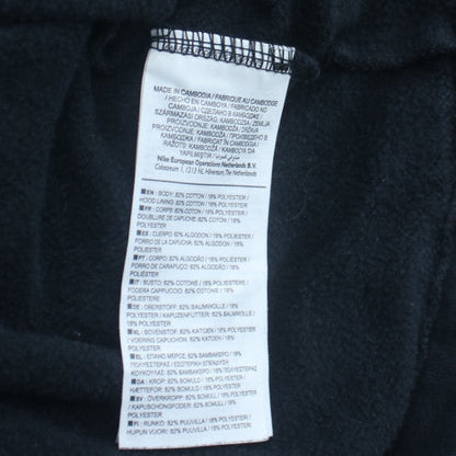 Nike Men's Black Full Zip Hoodie L Sports Fleece Sweatshirt