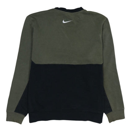 Nike Air Men's Green Black Crew Neck Sweatshirt XL Regular Fit