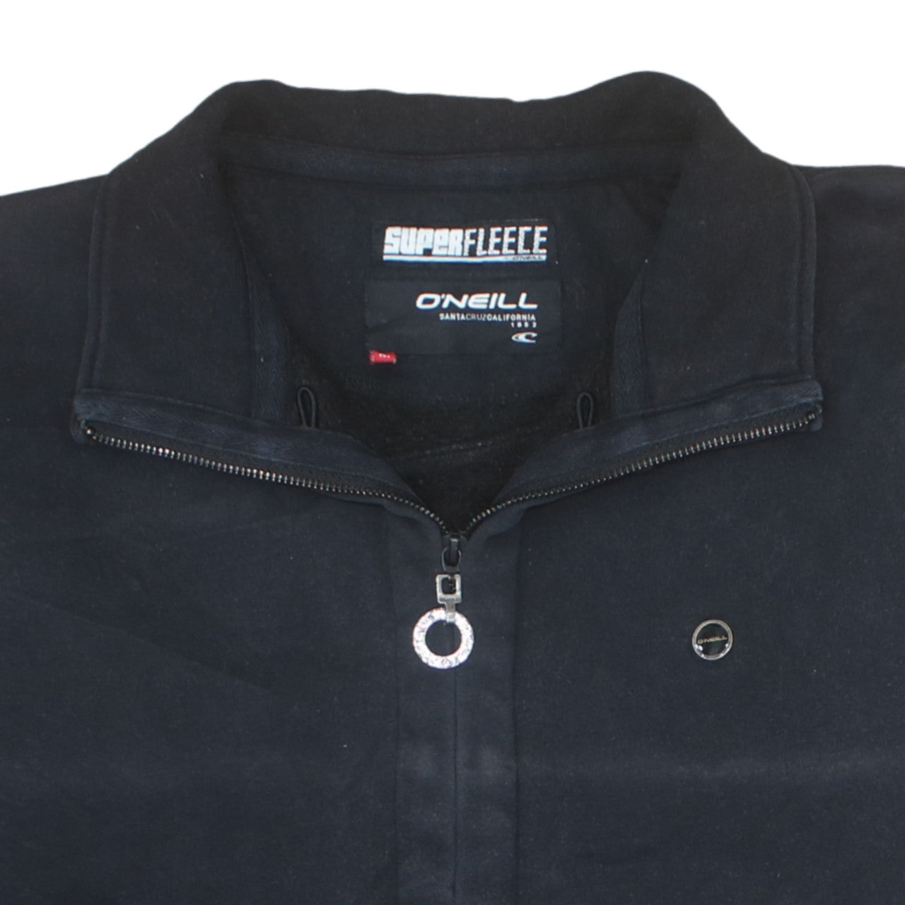 O’Neill Men’s Black Superfleece Full Zip Sweatshirt Medium