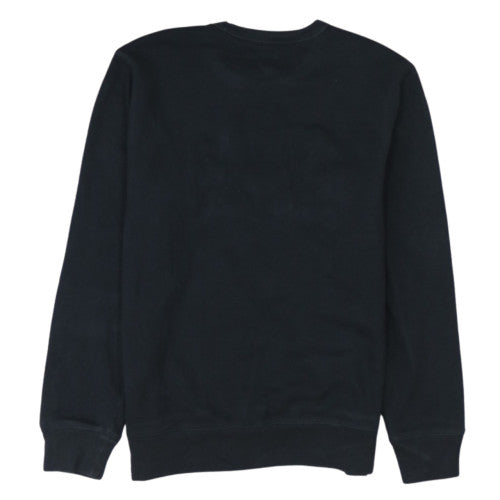 GAP Women Black Small Crew Neck Pullover Sweatshirt