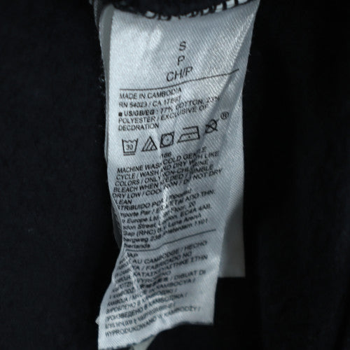 GAP Women Black Small Crew Neck Pullover Sweatshirt