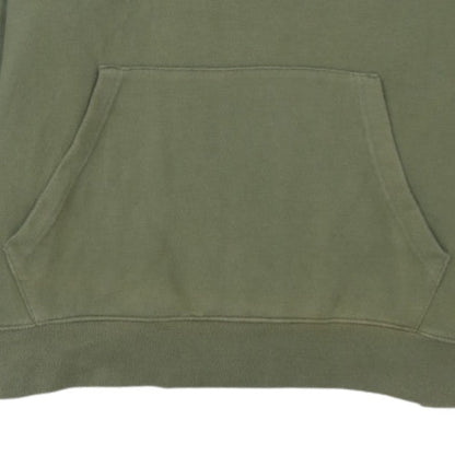 Quiksilver Men's Green Pullover Hoodie XL Fleece Logo Casual