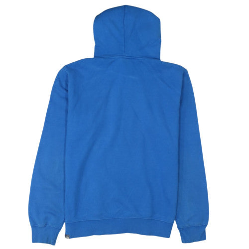 The North Face Men's Blue Pullover Hoodie L Fleece Cotton