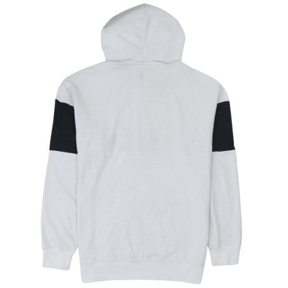 Calvin Klein Men's White Pullover Hoodie Medium Logo Design