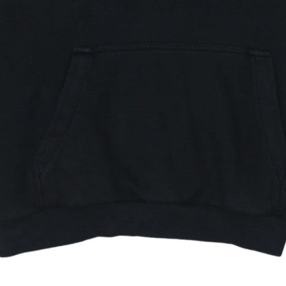 Calvin Klein Mens Black Pullover Hoodie L Fleece Logo Sweatshirt