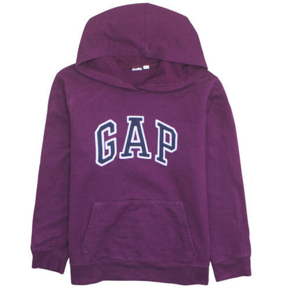 GAP Womens Purple Pullover Hoodie Large Cotton Blend Casual