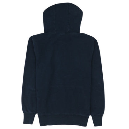Ellesse Mens Blue Pullover Hoodie Size L Logo Fleece Sweatshirt
