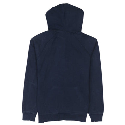 Adidas Mens Blue XS Pullover Hoodie with Trefoil Logo