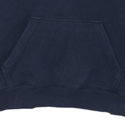 Adidas Mens Blue XS Pullover Hoodie with Trefoil Logo