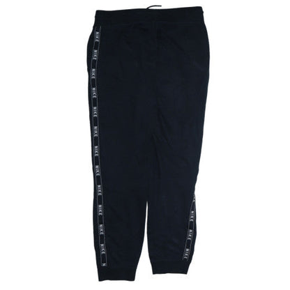 Nike Women's Black Jogger Trousers S Cotton Blend Logo Sportswear