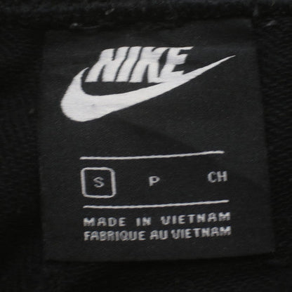 Nike Women's Black Jogger Trousers S Cotton Blend Logo Sportswear