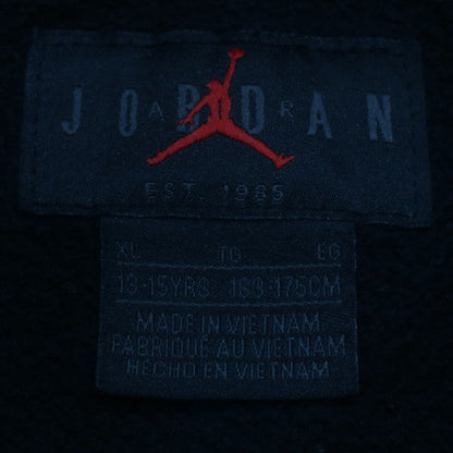 Jordan Boys Black XL 13-15 Years Pullover Hoodie with Jumpman Logo