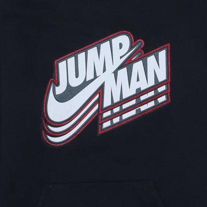 Jordan Boys Black XL 13-15 Years Pullover Hoodie with Jumpman Logo