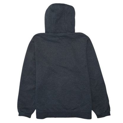 Nike Men's Grey Pullover Hoodie L Regular Fit Fleece Sportswear