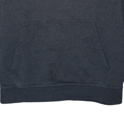 Nike Men's Grey Pullover Hoodie L Regular Fit Fleece Sportswear