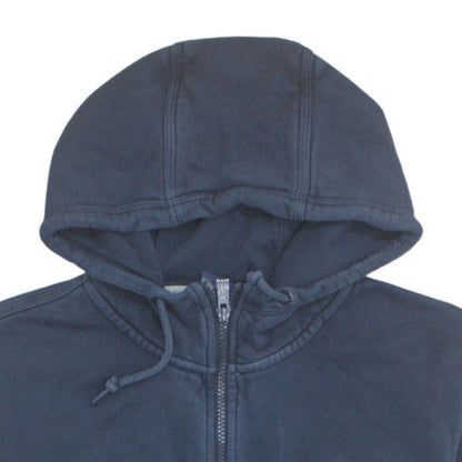 Nike Men's Blue Full Zip Fleece Hoodie Size L Regular Fit
