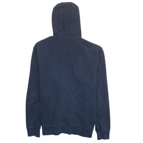 Fred Perry Men's Blue Full Zip Hoodie L Cotton Fleece Sweatshirt