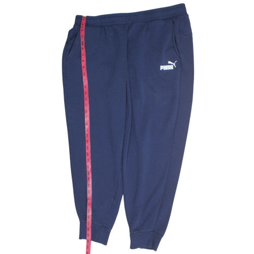 Puma Men’s Blue 2XL Jogger Sweatpants Elastic Waist Tapered