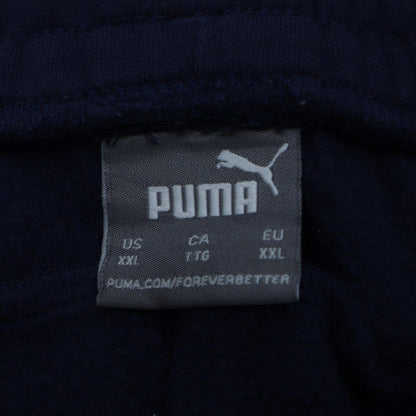 Puma Men’s Blue 2XL Jogger Sweatpants Elastic Waist Tapered