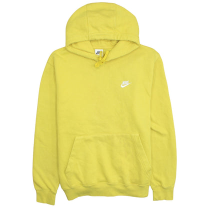 Nike Men’s Yellow Pullover Hoodie XL Fleece Sweatshirt