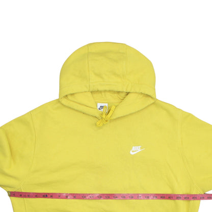 Nike Men’s Yellow Pullover Hoodie XL Fleece Sweatshirt