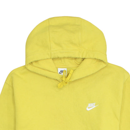 Nike Men’s Yellow Pullover Hoodie XL Fleece Sweatshirt